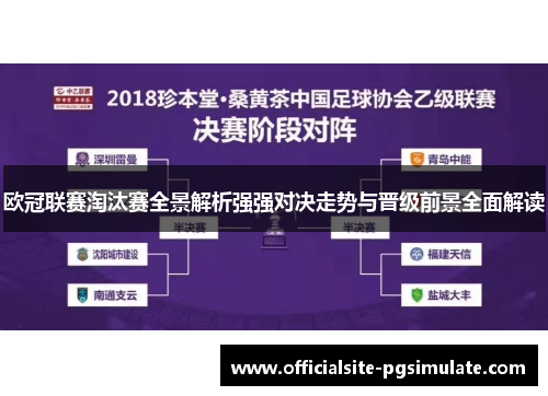 欧冠联赛淘汰赛全景解析强强对决走势与晋级前景全面解读